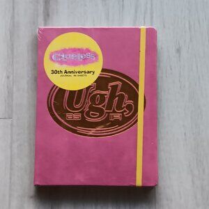 New Clueless 30th Anniversary Journal Ugh, As If Pink Gold 96 Sheets 6x 8 90's